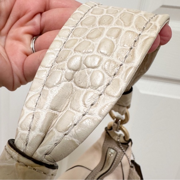 Coach Kristin Spectator Hobo Multi Color Multi Leather Texture Shoulder Bag NWT - Picture 6 of 15